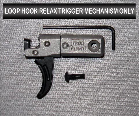 Loop hook relax trigger mechanism